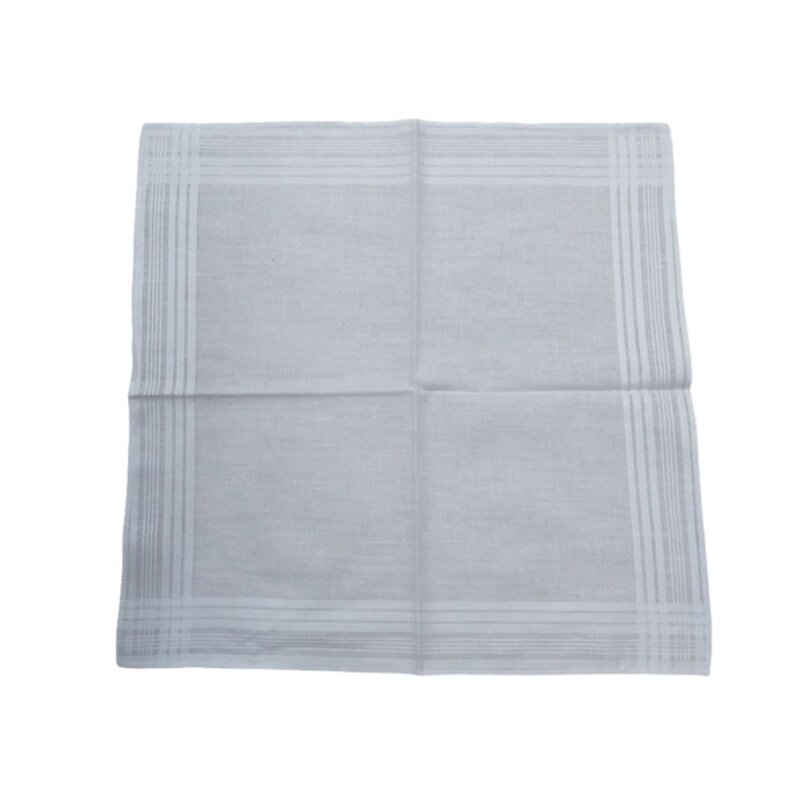 Y166 Weiche und elegante Damen-Taschentücher aus Baumwolle, Spitze, weiße Taschentücher für DIY-Stickerei, Geschirr, Baumwolle,