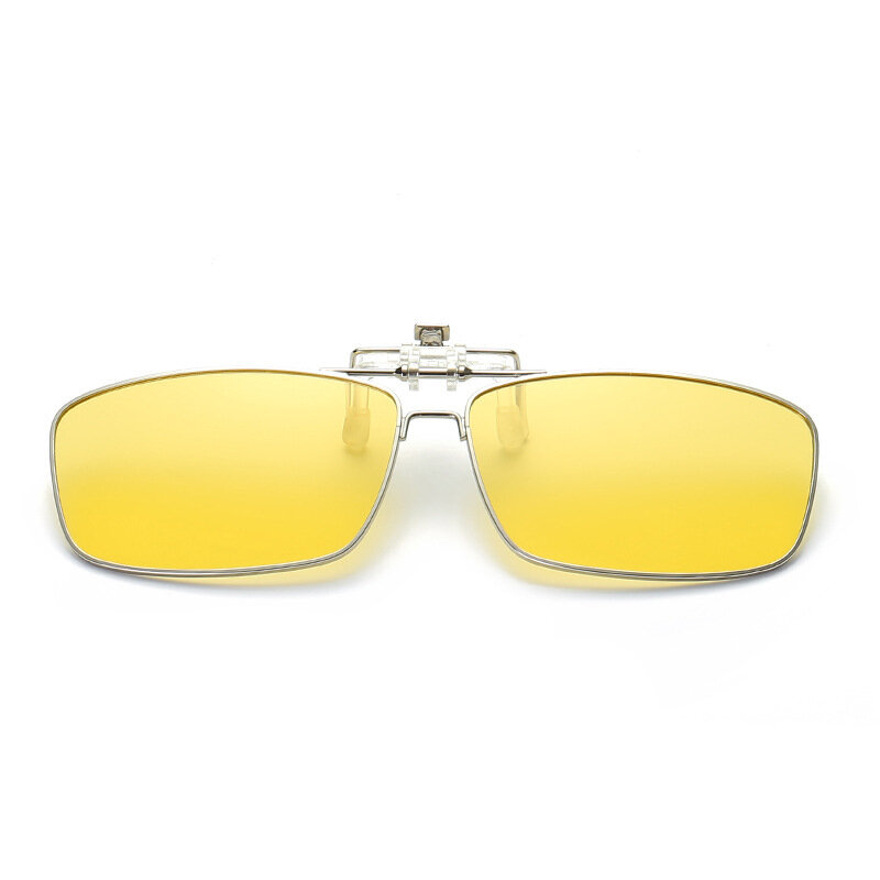 Okulary metalowy klips spolaryzowane mała ramka okulary światło spolaryzowane krótkowzroczność