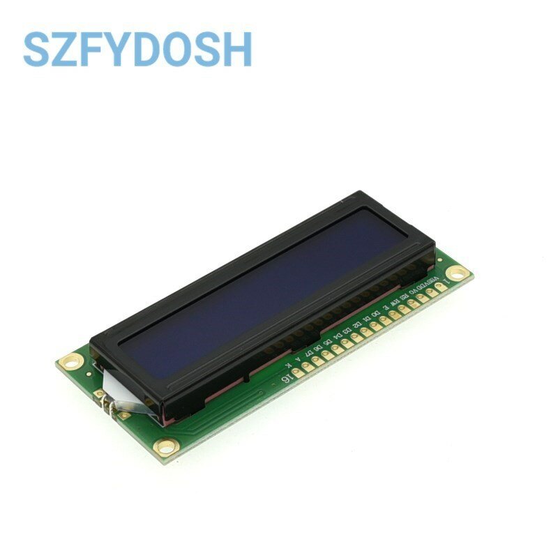 Màn Hình LCD 1602 Màn Hình Xanh 5V Nhân Vật Màn Hình Hiển Thị LCD Module Xanh Dương Đèn Mới 16X2 Cho Arduino