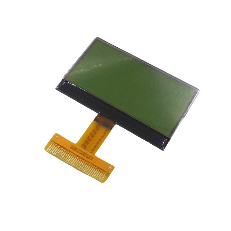 Layar LCD 12864B dot matrix ukuran 57mm × 39mm 12864 layar LCD