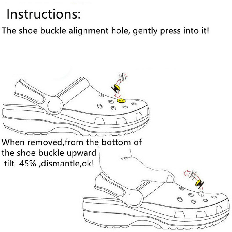 1 Buah Aksesori Aksesori Dekorasi Sepatu Lucu Charm Sepatu PVC Jenis Buah Berkualitas Tinggi untuk Gesper Sepatu Croc Yang Disukai Anak-anak