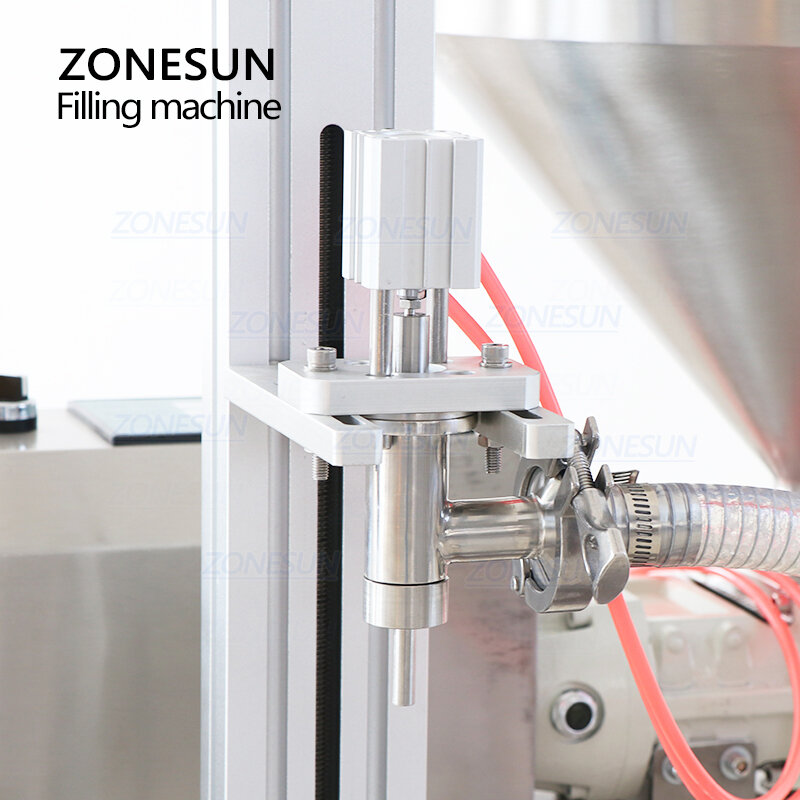 ZONESUN ZS-DTGT900CZ 자동 페이스트 소프트 튜브 충전 기계, 치약 핸드 크림 로션 화장품, 립 글로스 용기 필러