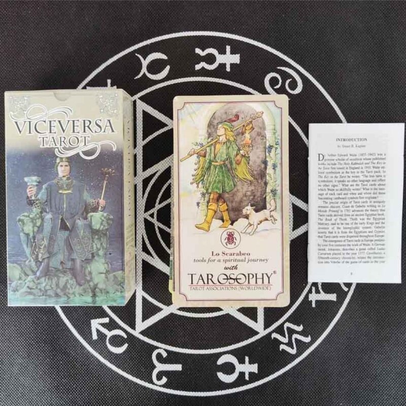 Viceversa Tarot Card Game, 12x7cm