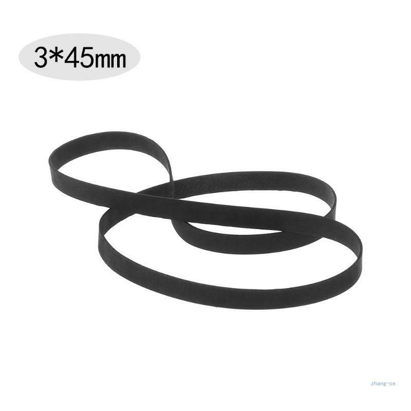 M5TD Turntable Belt Rubber Flat Drive Belt for Record Player Walkman DVD  Repeater