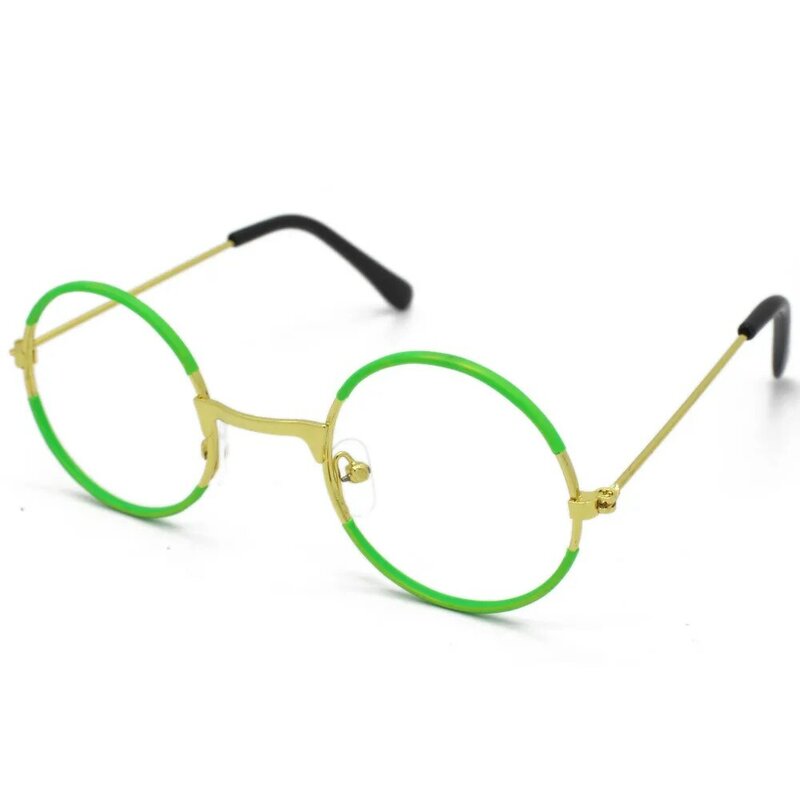أنيمي ميرابيل مادريجال نظارات تأثيري للجنسين الكبار الأطفال طالب إطار معدني النظارات المستديرة الدعائم اكسسوارات هدايا هالوين