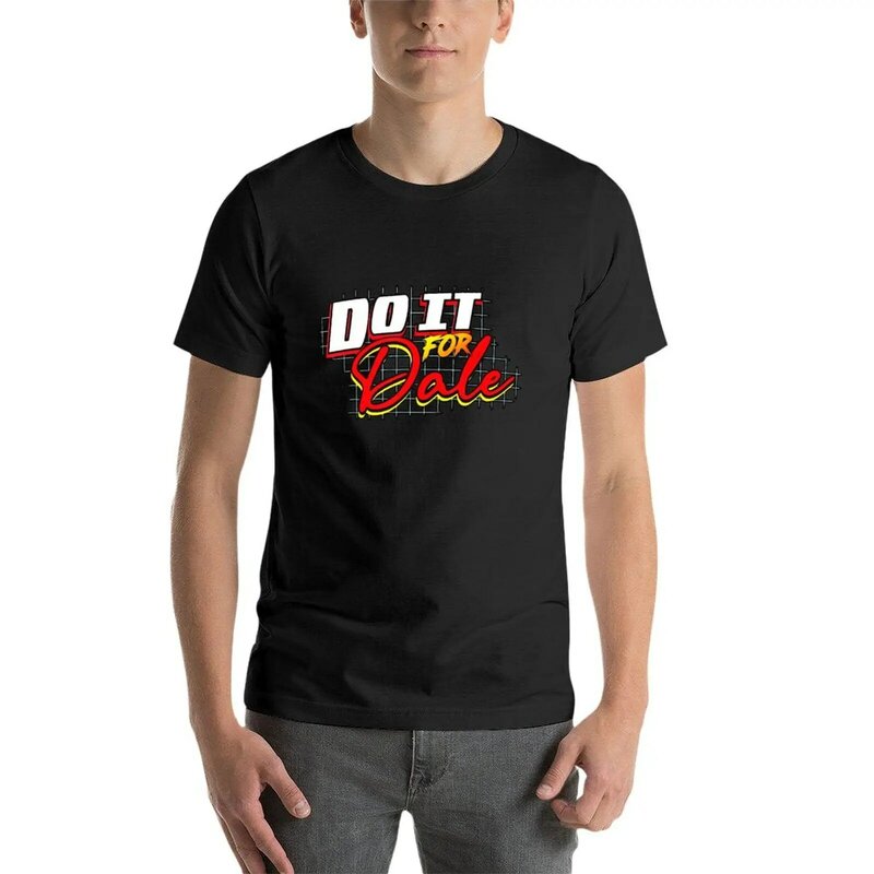 Новинка, футболка «Do It For Dale», великолепные футболки, футболки с графическим рисунком, аниме футболка, Мужская футболка workou s