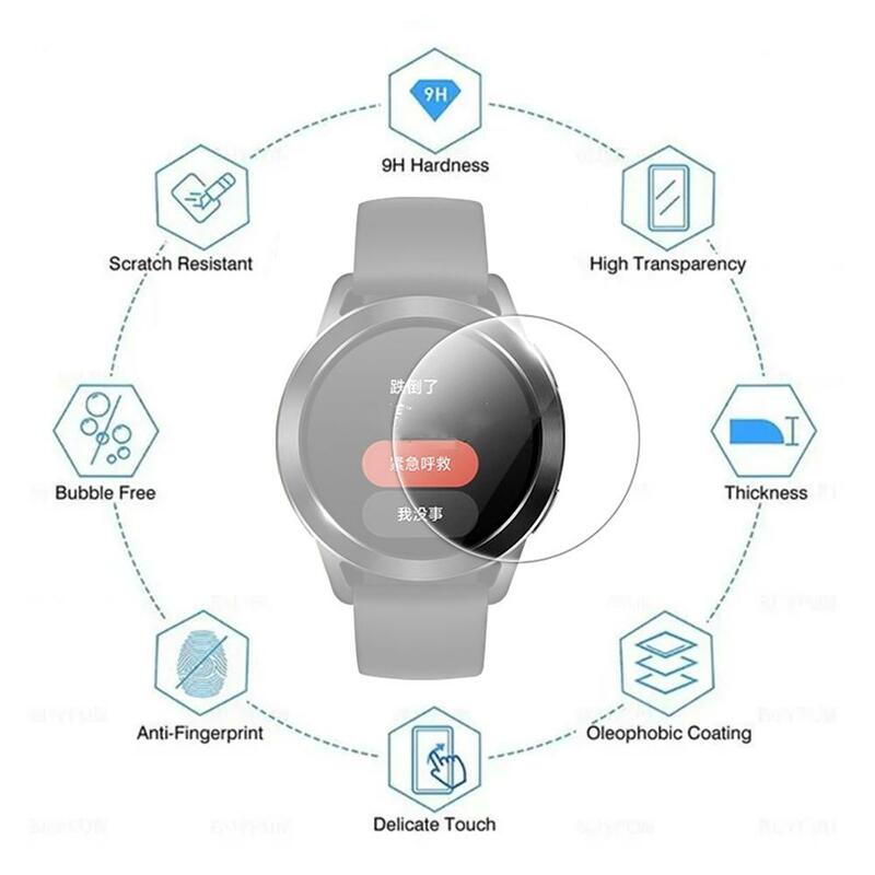 Watch Tempered Film Watch Soft Clear Protective Film Cover Anti-scratch Protecto Screen Screen Full Protecto Clear Water E1l7