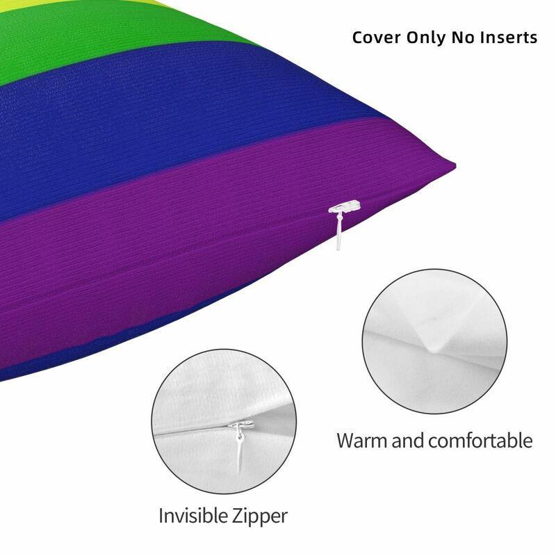 Даниэль квисар, Redesigns ЛГБТ, Радужный Флаг, квадратная подушка для дивана, декоративная подушка