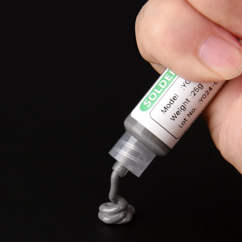 138℃ 183℃  217℃  Low Temperature Lead-free Syringe No Clean Solder Paste For Iphone Repair Led Sn42bi58 Smd Welding Paste