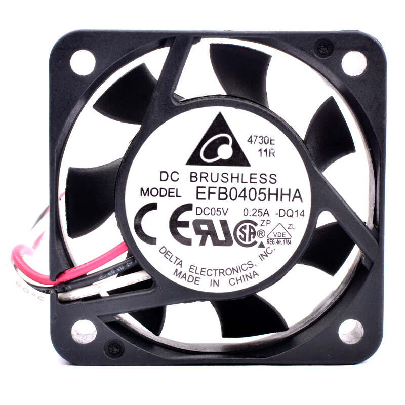 EFB0405HHA 4cm 4010 40mm fan 40x40x10mm DC5V 0.25A switch router high air volume cooling fan