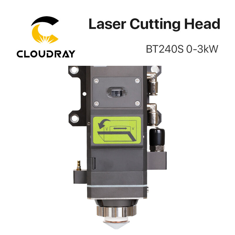 Testa di taglio del metallo del Laser della fibra di Cloudray BM11 per BT210S 0-1. 5kw/BT240S 0-3kW