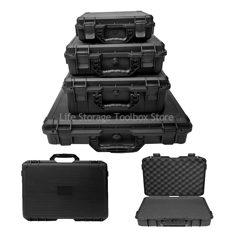 방수 하드 캐리 케이스 가방, 휴대용 도구 상자, 안전 장비 도구 상자, 충격 방지 대형 하드 케이스 상자, 밀폐 도구 상자