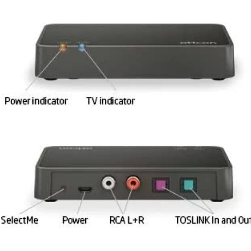 محول تلفزيون Oticon Connect tline3.0 3.0 قم بتوصيل أجهزة السمع بالتلفزيون لـ Opn ، الانخراط ، المزيد ، Siya و Xceed ، حقيقي ، الزركون ، روبي