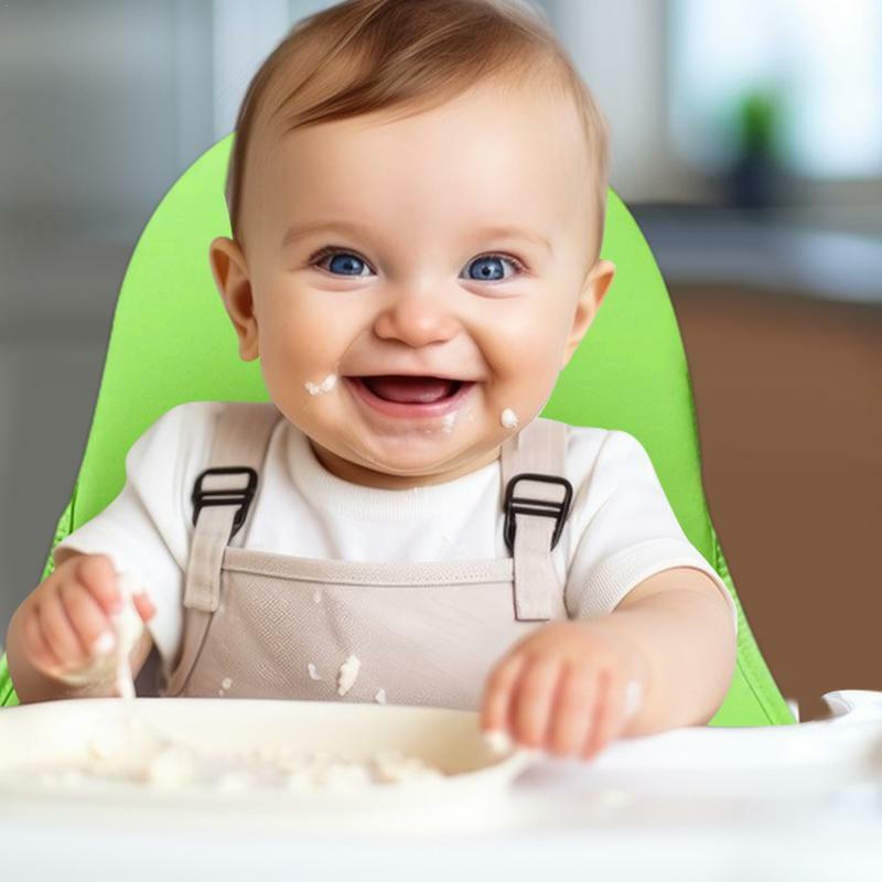 Baby High Chair Cushion Pad PU Leather High Chair Covers For Dining Chairs Kitchen Chair High Chair Accessories