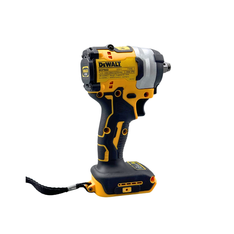 Dewalt DCF922 Wireless Impact Wrench Rechargeable High Torque 205Nm(Reverse) 2800rpm 3550ipm Universal 20v and 18v Battery