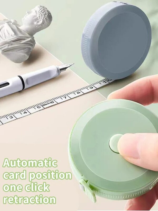ボディ縫製用ソフトテープメジャー、減量用フレキシブル定規、医療体測定、縫製手作り、1個