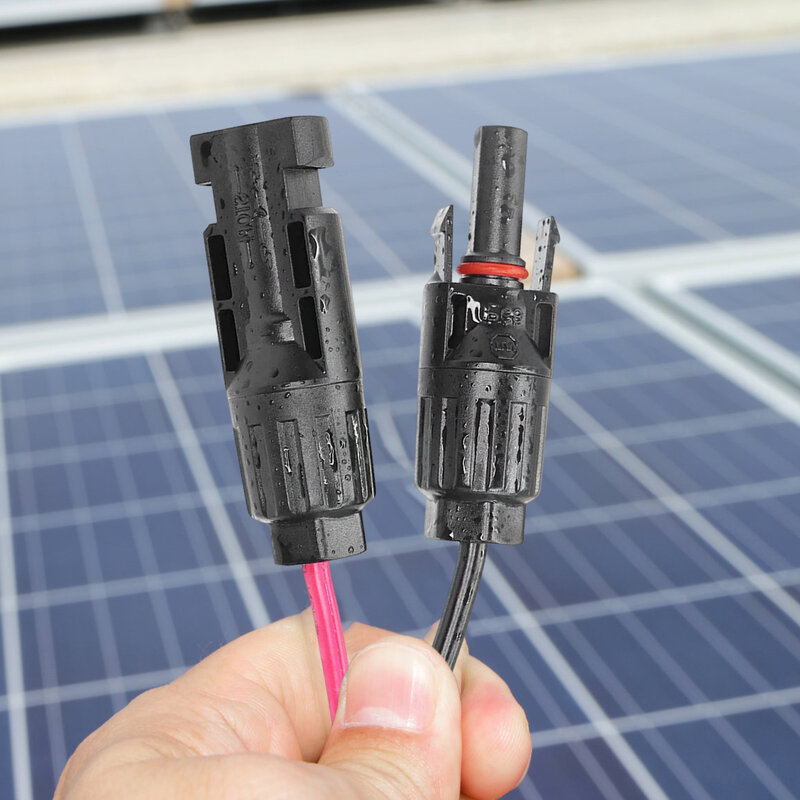 Conector solar a 0 adaptador a 0 cabo adaptador conector solar compatível com a 0 cabo adaptador 1m/3.28ft