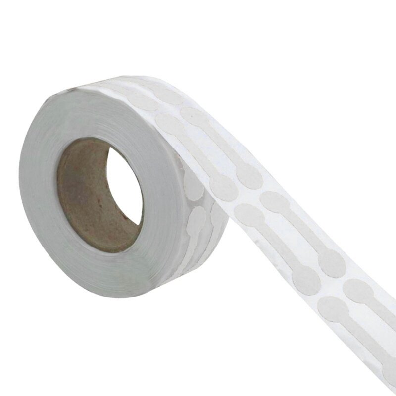 E0BF Uds. Etiquetas precio papel Kraft pegatinas autoadhesivas para barra etiquetas joyería
