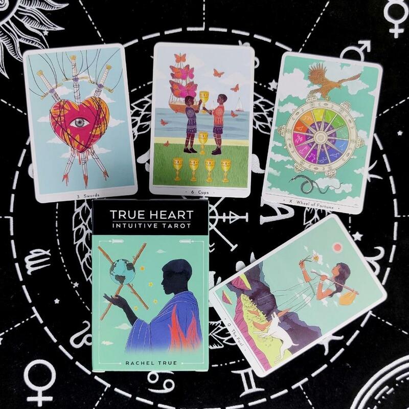 78 sheets True Heart Tarot Intuitive ENGLISH Tarot Card Games