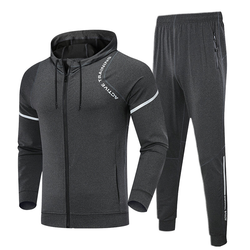 Спортивный костюм мужской, быстросохнущая свободная Спортивная одежда для баскетбола, ночного бега, тренировочные костюмы, одежда для спортзала