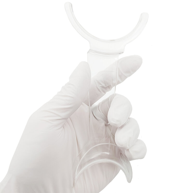 Alat dokter gigi bibir ganda, retraktor kepala ganda Intraoral pipi atas bawah untuk pembuka mulut