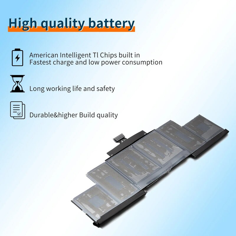 BVBH-batería A1618 de 11,36 V, 99.5Wh, para Apple MacBook Pro de 15 pulgadas, Retina A1398, año 2015, 020-00079, MJLQ2LL/A, MJLT2LL/A con herramientas