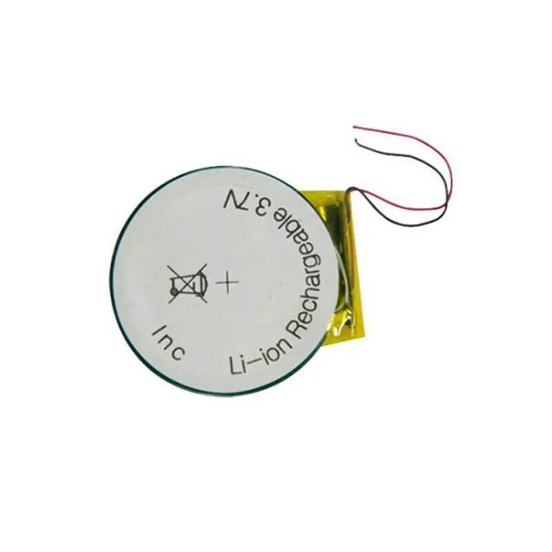 ROUTE-Bateria de botão recarregável para relógio esportivo, JD PD3048 PD 3048, 3.7V, 300mAh, Garmin Forerunner 405 410 405cx 361-00034-00
