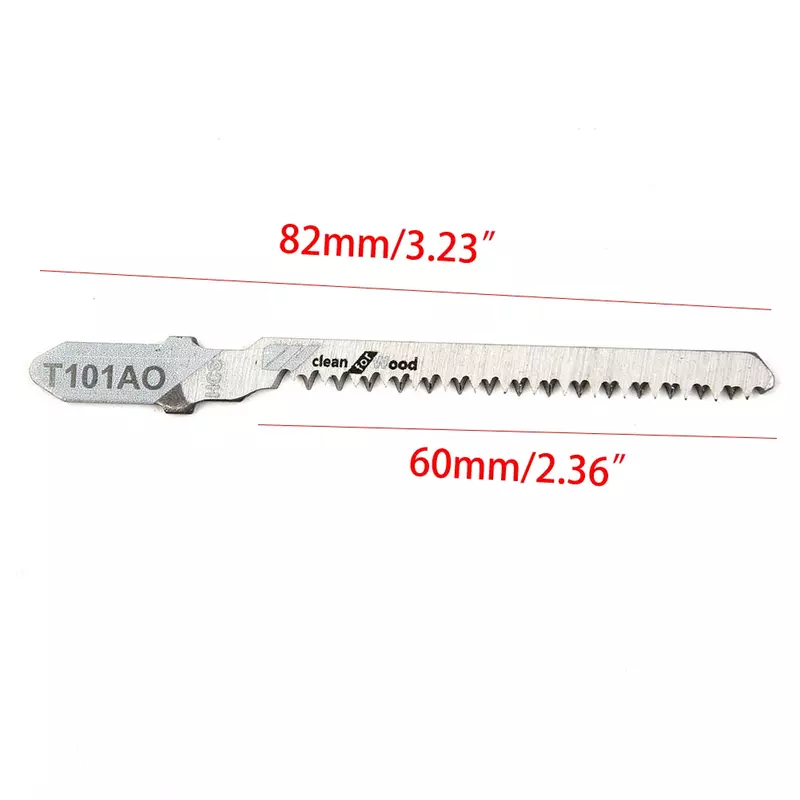 5Pcs T101AO 4inch HCS T-Shank Jigsaw Blades Curve Cutting Tool Accessories For Cutting Wood Plastic Metal Steel Jigsaw Blade-Set