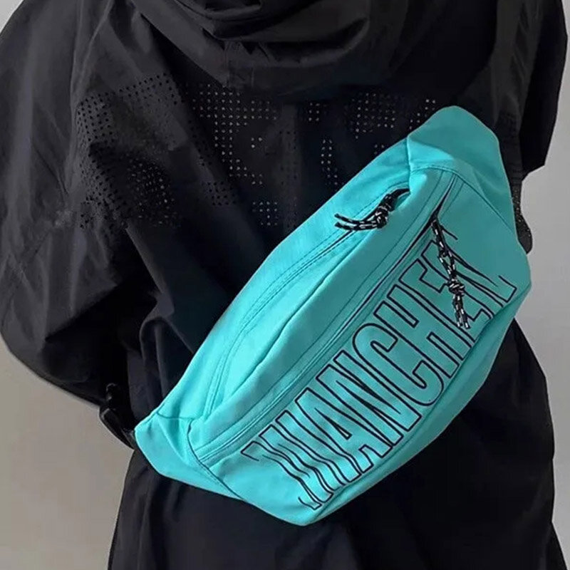 Neue Sport Brusttasche koreanische Version modische Herren-und Damen reise einkaufen hochwertige Freizeit arbeit Nylon Umhängetasche
