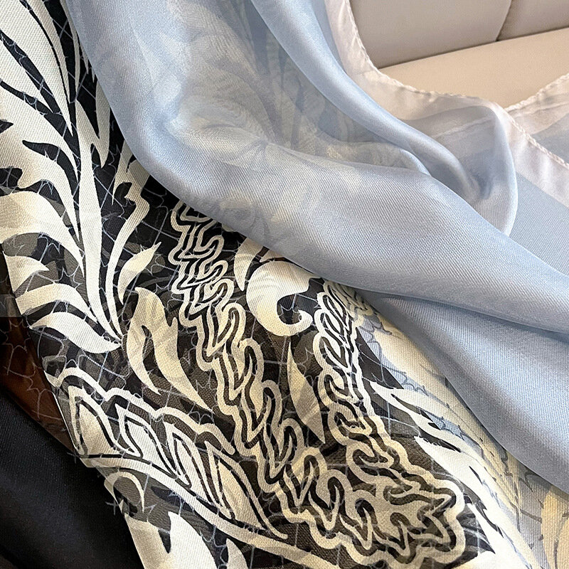 Модные шарфы для пар, зимний Шелковый Хиджаб из пашмины 180 х130 см, Женский солнцезащитный шарф для подарка, Новые Роскошные теплые кашемировые шали