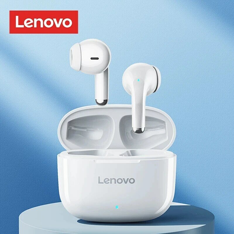 Oryginalne słuchawki bezprzewodowe Bluetooth bezprzewodowe słuchawki z redukcją szumów 5.1 sportowe Lenovo LP40 Pro TWS 250 słuchawki mAH