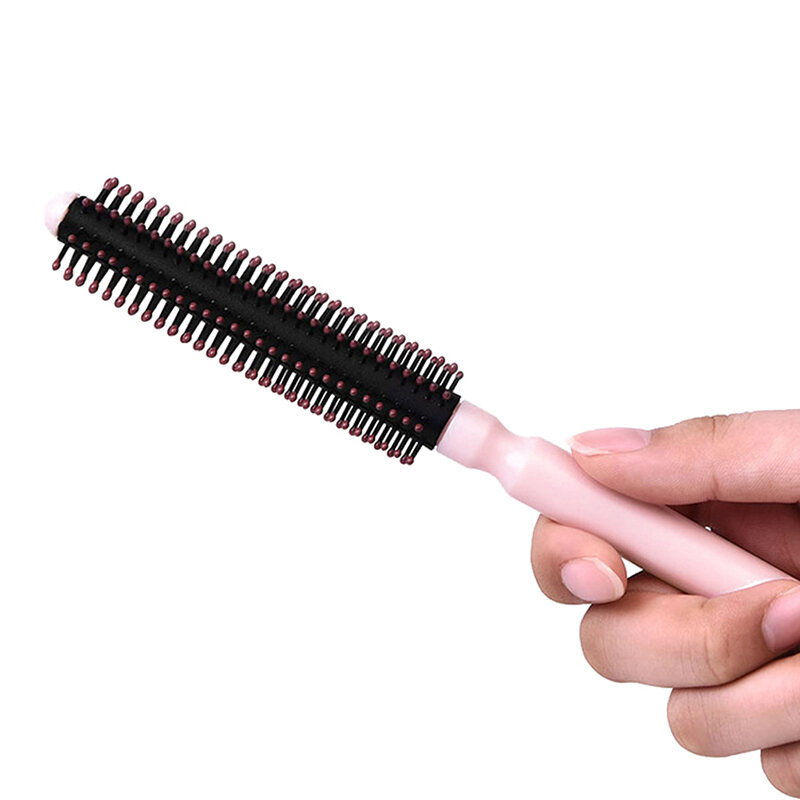 1 buah sisir rambut sikat gulung sisir rambut bulat bergelombang keriting perawatan penata gaya Salon kecantikan alat penata rambut