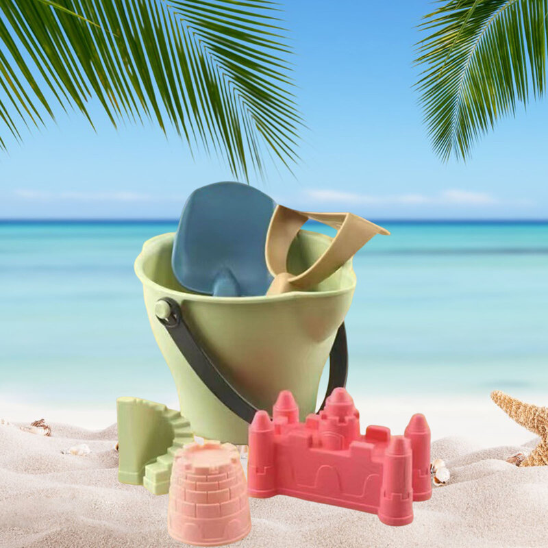 Креативные летние пляжные игрушки-ведра для детей, пляжные игрушки для детей, пляжные ведра, лопаты, гаджеты для песка, инструменты для игр в воде