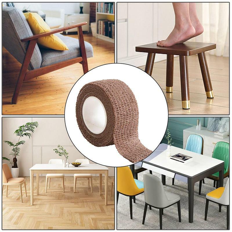 Rollo de fieltro antideslizante para muebles, cubierta de pata de mesa, almohadillas adhesivas, tira silenciosa para muebles, Protector de suelo