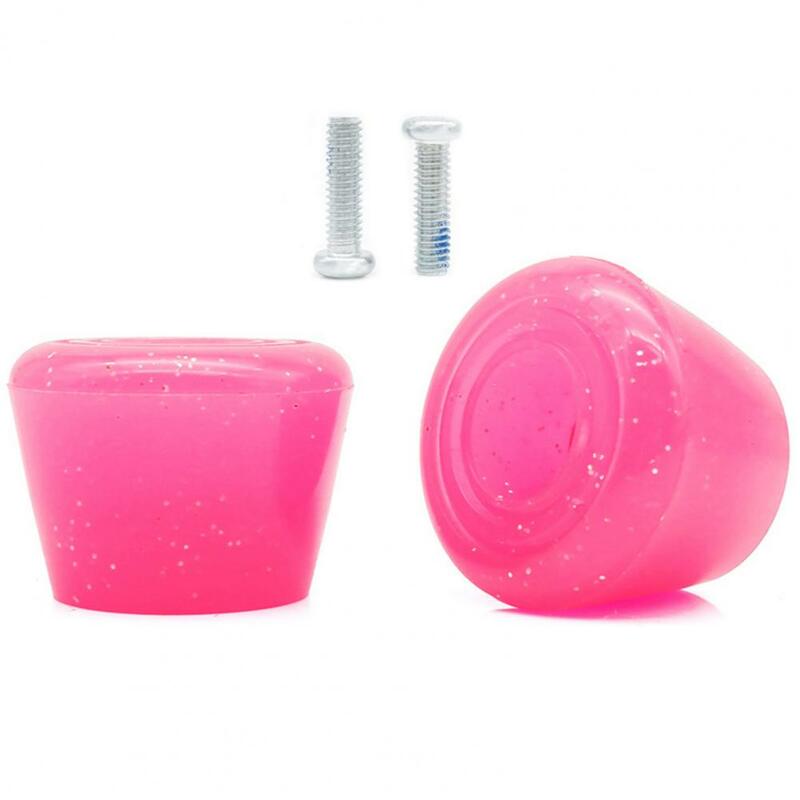 2Pcs Toe Stoppers Brake Convenient Double Roller Skate Toe Stops Plugs Skate Wheels Accessories