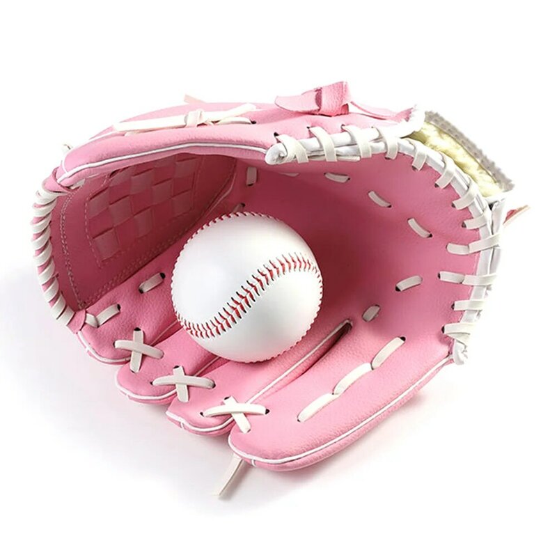 10 5 Guantillas De Beisbol Para Adultos Sports Infielder's Glove Baseball Softball Batting Gloves Child Thicken Pitcher