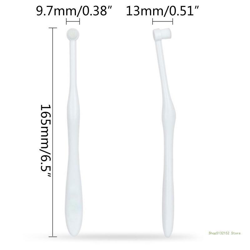 QX2E Convenient Pet Toothbrush Set Cats Dogs Dental for Health Ultra-Soft for He