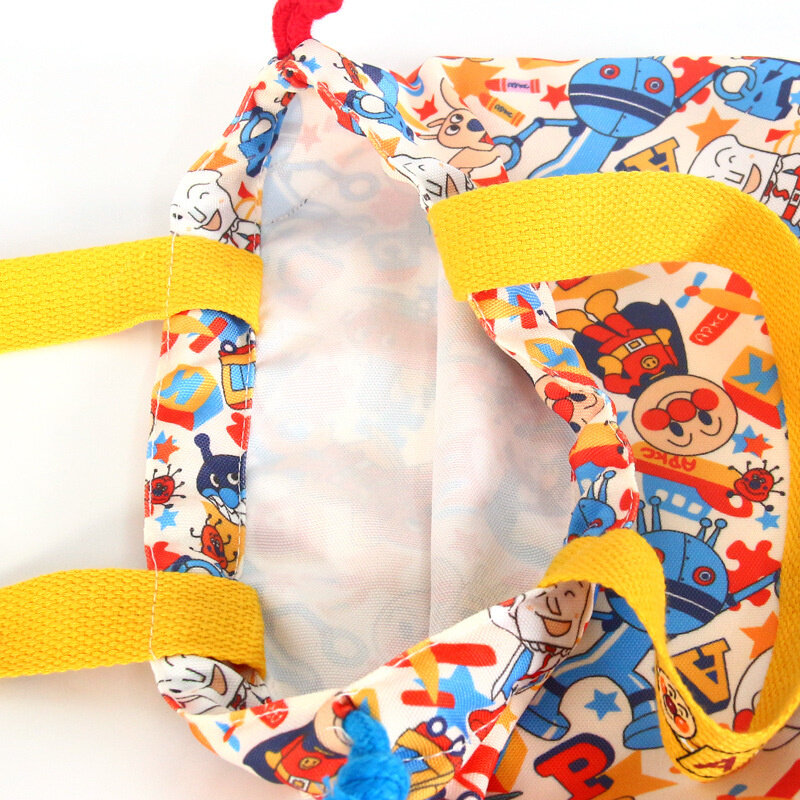 Anime Anpanman Puzzle Cube Lunch Box Swimsuit Gym Clothes Storage Mummy Handheld Garrafa Bag Diversos Fralda Sacos Brinquedos Organizador