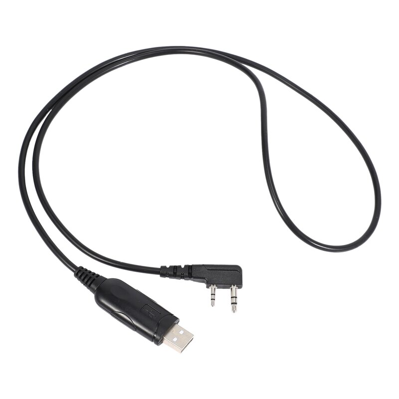 Kabel pemrograman USB untuk Baofeng UV-5R 888S untuk Kenwood Radio Walkie Talkie aksesoris dengan CD Drive