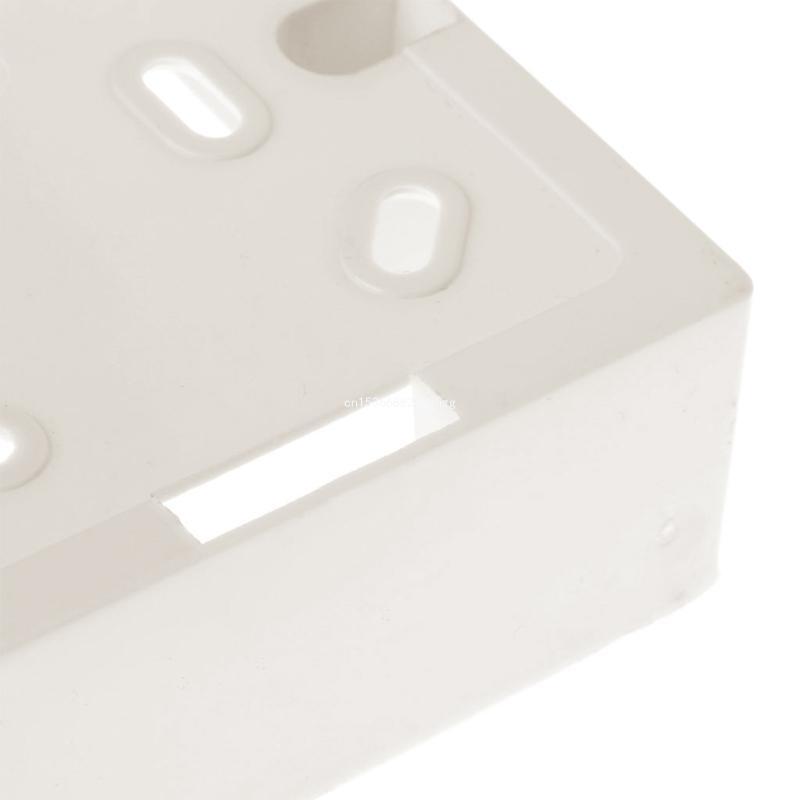Caja alimentación antillama, Material PVC, caja inferior 3,3 profundidad, empalme montado en pared, envío