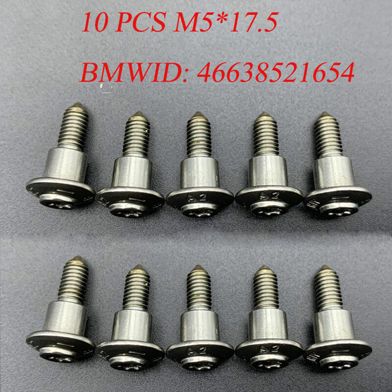 For BMW R1250GS R1200GS LC R1200RT S1000RR S1000XR C600 C650GT F750GS F850GS R NINE T K1600GTL M5 Fairing Stainless Steel Screws