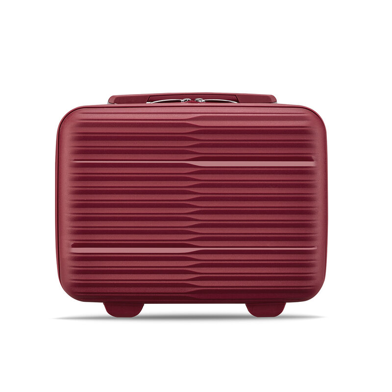14 Cal Zipper pudełko do makijażu czarny/różowy/niebieski/biały/czerwony kobiety/mężczyźni walizka podróżna bagaż materiał kompresyjny