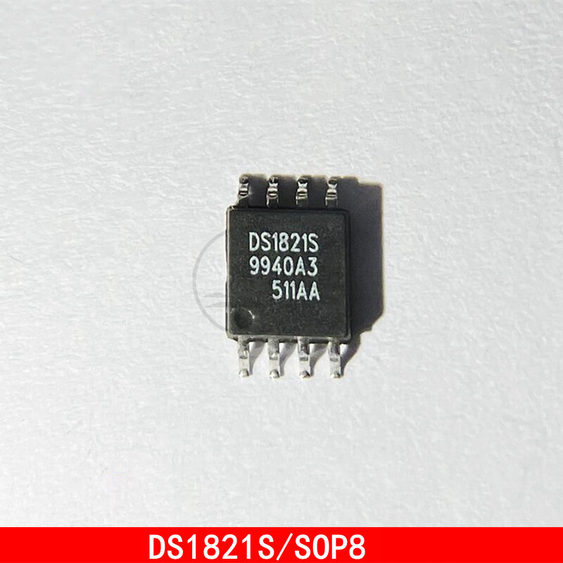 1-5PCS DS1821S DS1821 SOP8 Programmable digital thermostat thermometer chip IC In Stock