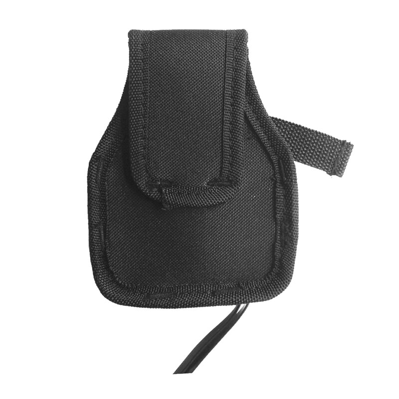 Bolsa herramientas para cinta métrica electricista, bolsa bolsillo para cintura tela nailon, soporte para