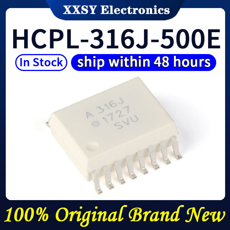 高品質HCPL-316J-500E sop16 316j、100% オリジナル新品