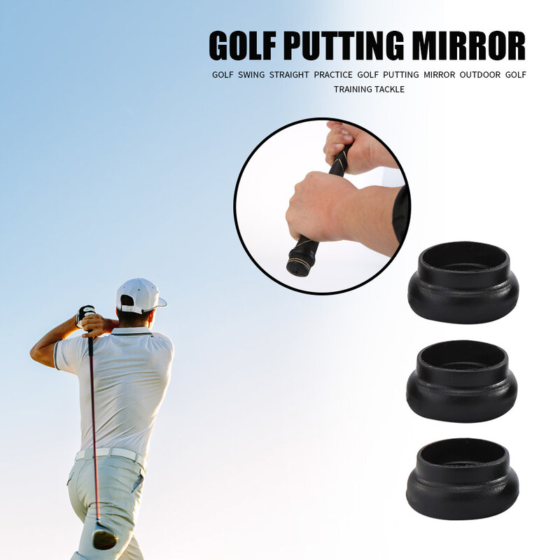 Gli anelli di alimentazione da Golf in gomma sintetica da 3 pezzi prevengono lo scivolamento degli accessori per mazze da Golf