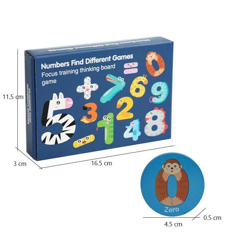 Novo estilo colorido brinquedo educativo de madeira correspondência mesmo jogo de memória padrão para crianças