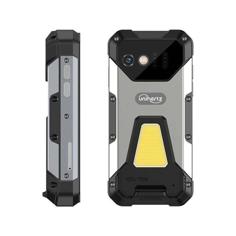 Unihertz Tank Mini, 4.3-Inch Small Screen Android 13 4G Rugged Smartphone With Camping Light and Laser Rangefinder NFC SD Card
