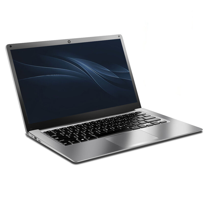 Laptop 14.1 inci untuk siswa, Laptop Notebook Windows 10 Ram 6GB Rom 128GB 256GB SSD Intel N3350 game Mini
