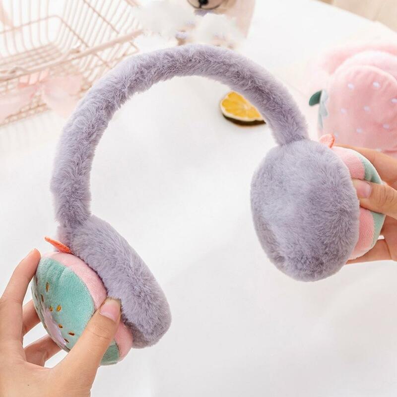 Y2K Plush Five Pointed Star Earmuffs Keep Warm In Winter Lolita Spice Girl Everyday Sweet Woman Ear Protection Christmas Gifts